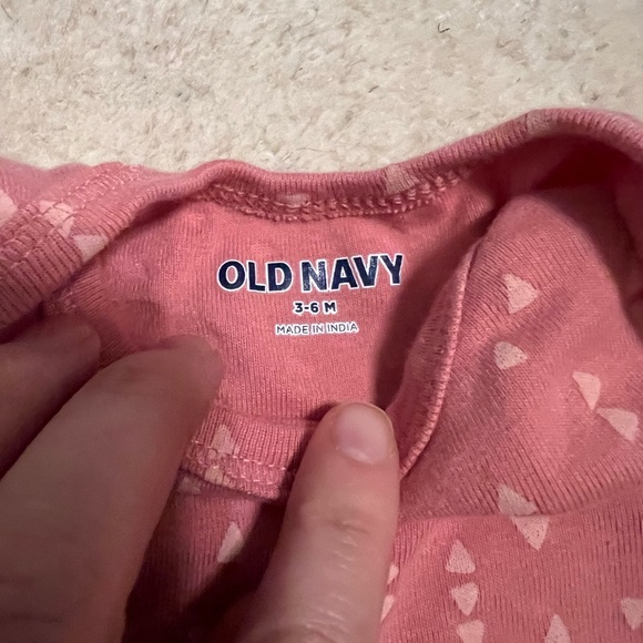 Old Navy Pink Onesie Matching Set - Picture 3 of 4